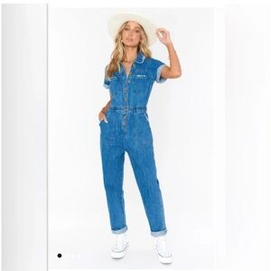 Show Me Your MuMu Denim Jumpsuit - Never Worn